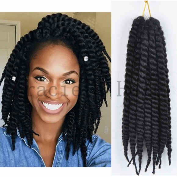 Synthetic hair havana twist crochet braids - Picture 1 of 4